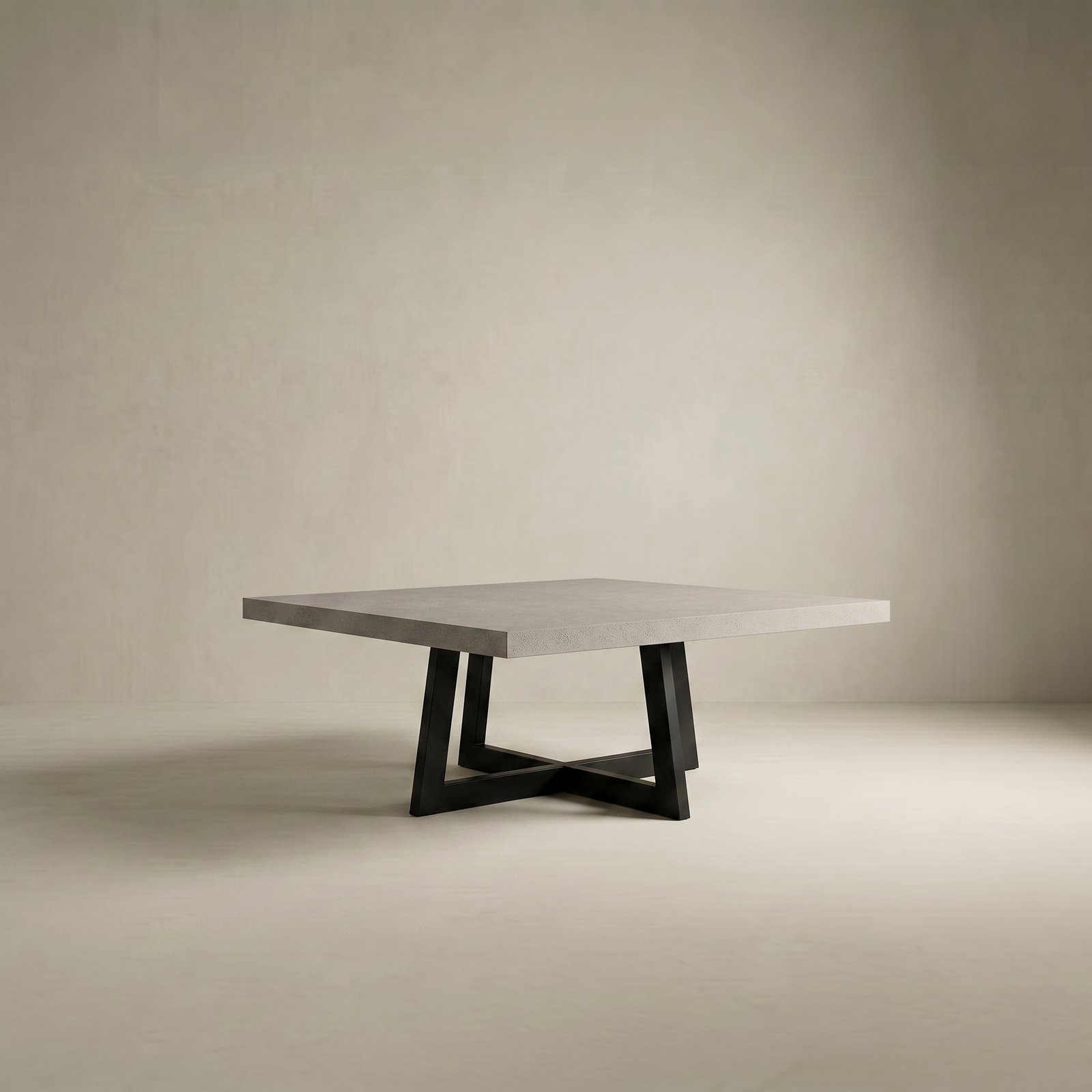 IronCross Concrete Dining Table - Square