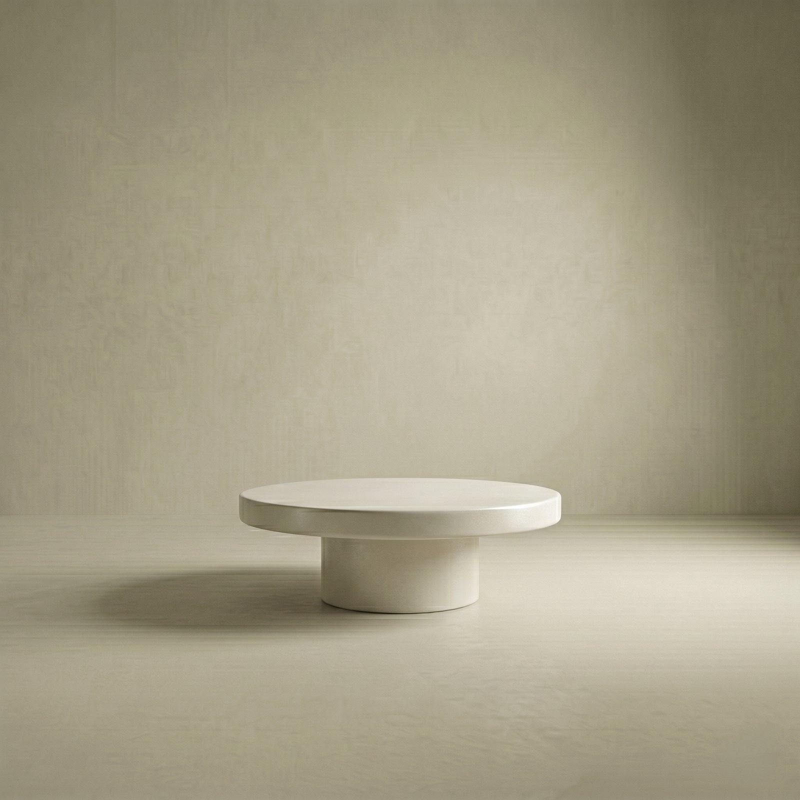 Milano White Concrete Coffee Table