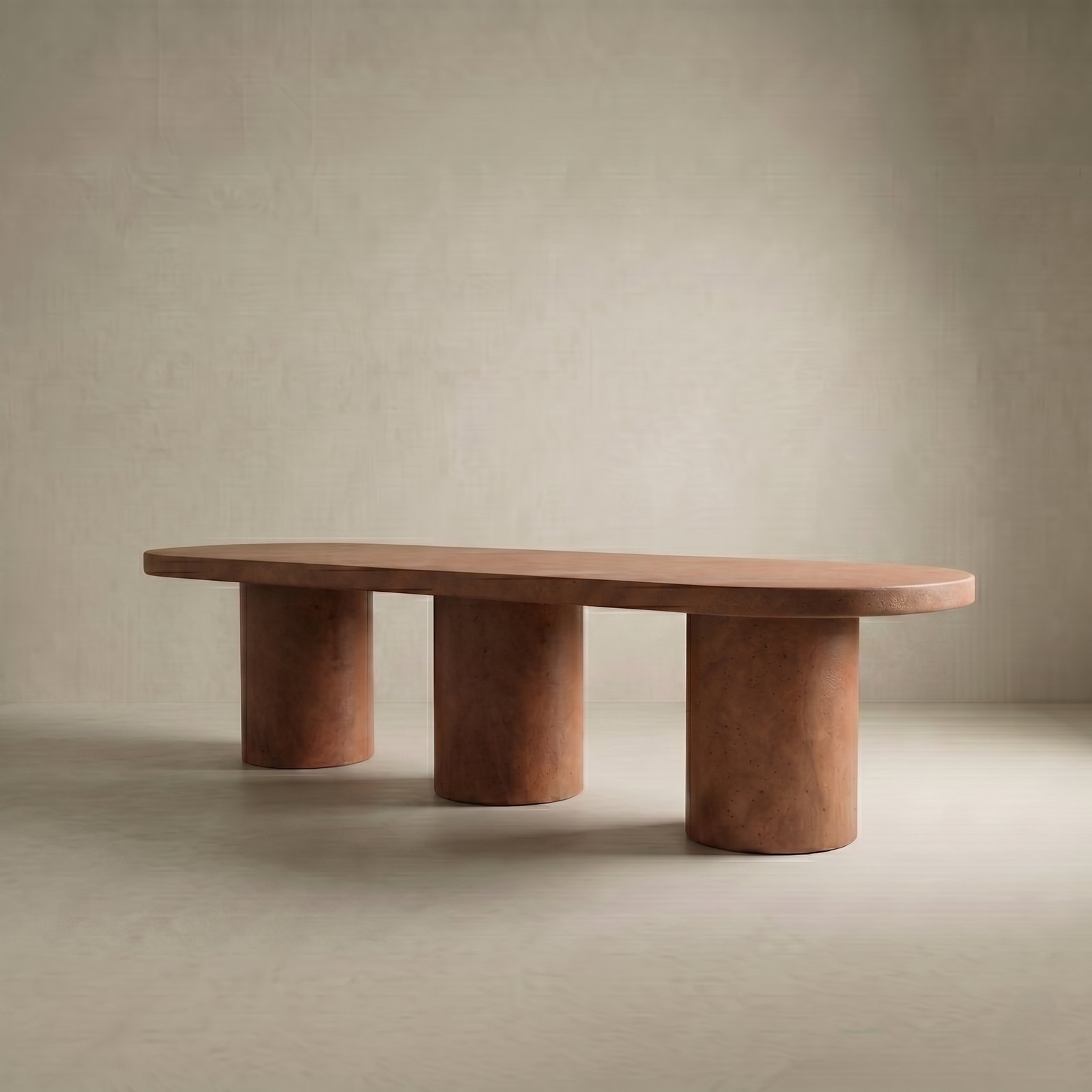 Palermo Concrete Dining Table - Oval