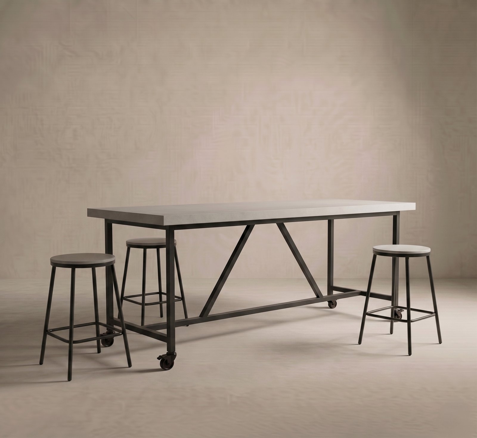 Santino Concrete Bar Table