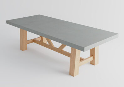 FarmHouse Concrete Dining Table