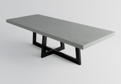 IronCross Concrete Dining Table