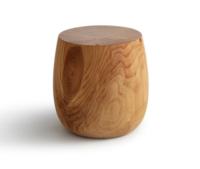 DROP SOLD OUT Solid Tassie Oak Stool