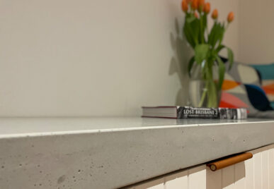 Concrete benchtops countertops