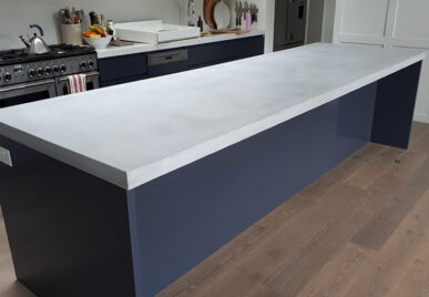 Concrete benchtops countertops