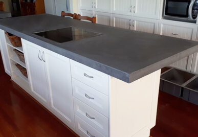 Concrete benchtops countertops