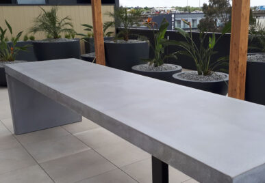 Concrete benchtops countertops