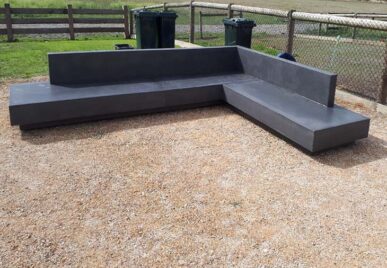 Concrete Lounge Seating