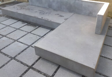 Concrete Lounge Seating