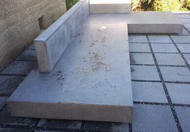 Concrete Lounge Seating