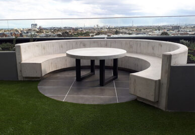 In Situ Concrete Seating