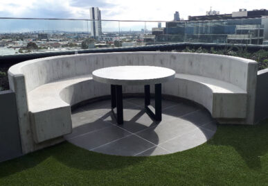 In Situ Concrete Seating