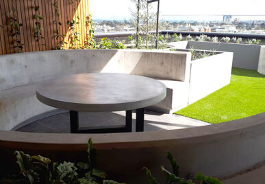 In Situ Concrete Seating