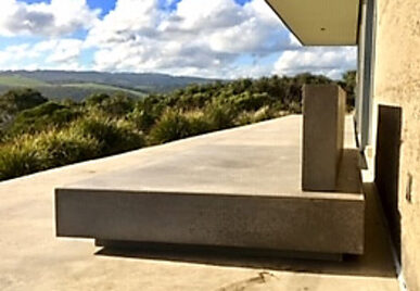 Minimalist Concrete Lounge seating