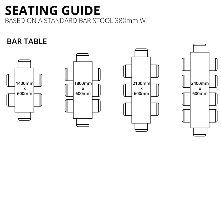 Snap Seating Guide Bar Santino